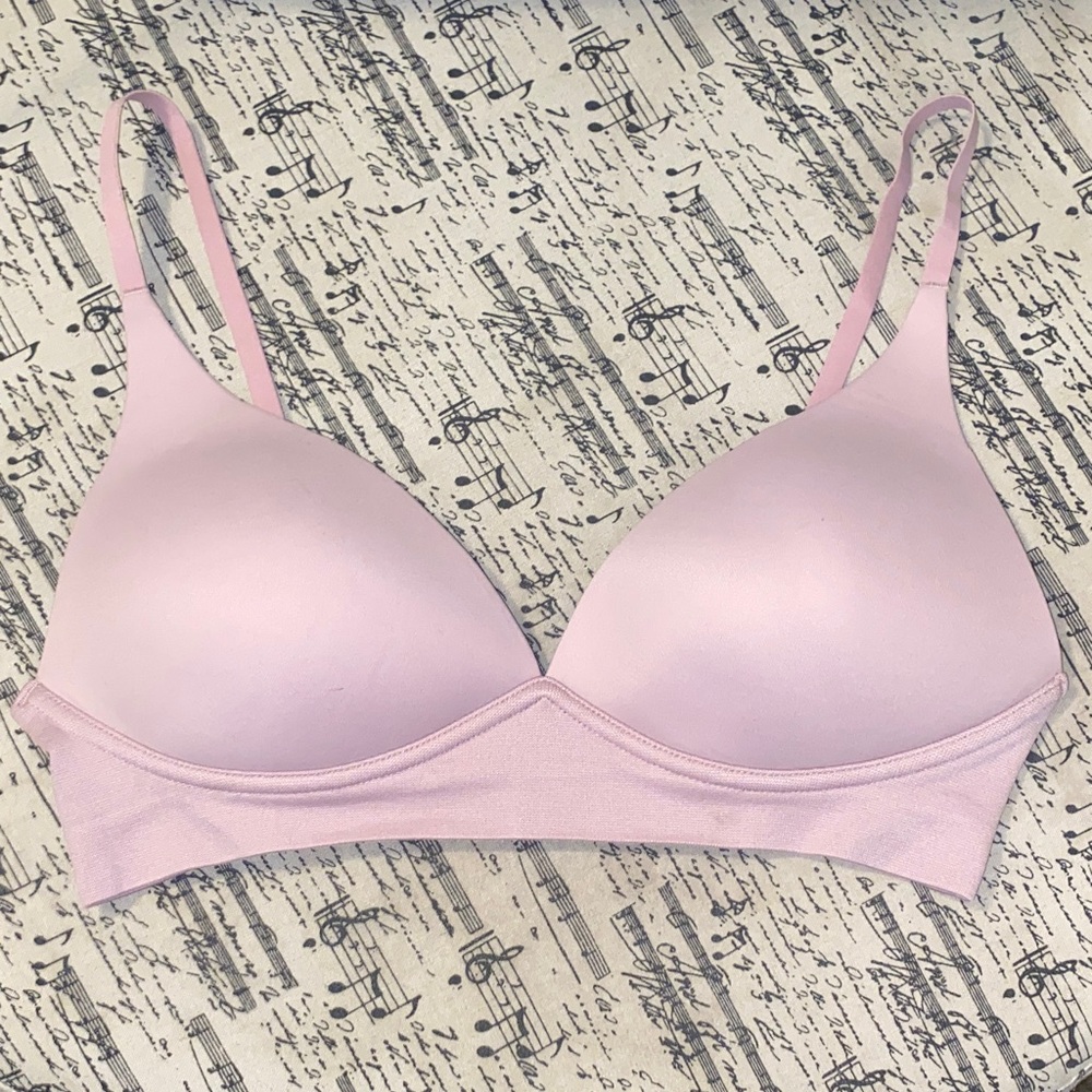 Purple Leopard Longline Plunge Bra